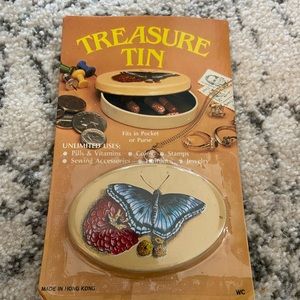 Vintage Pill / Treasure Tin Unopened